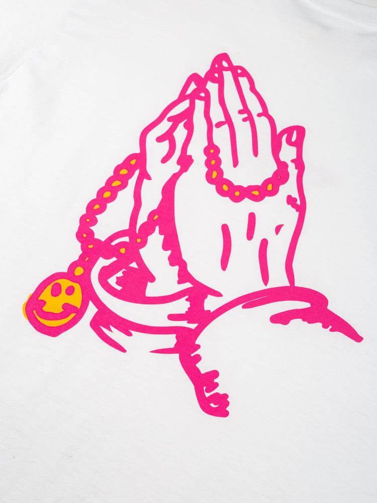 Pray or Prey Tee - white