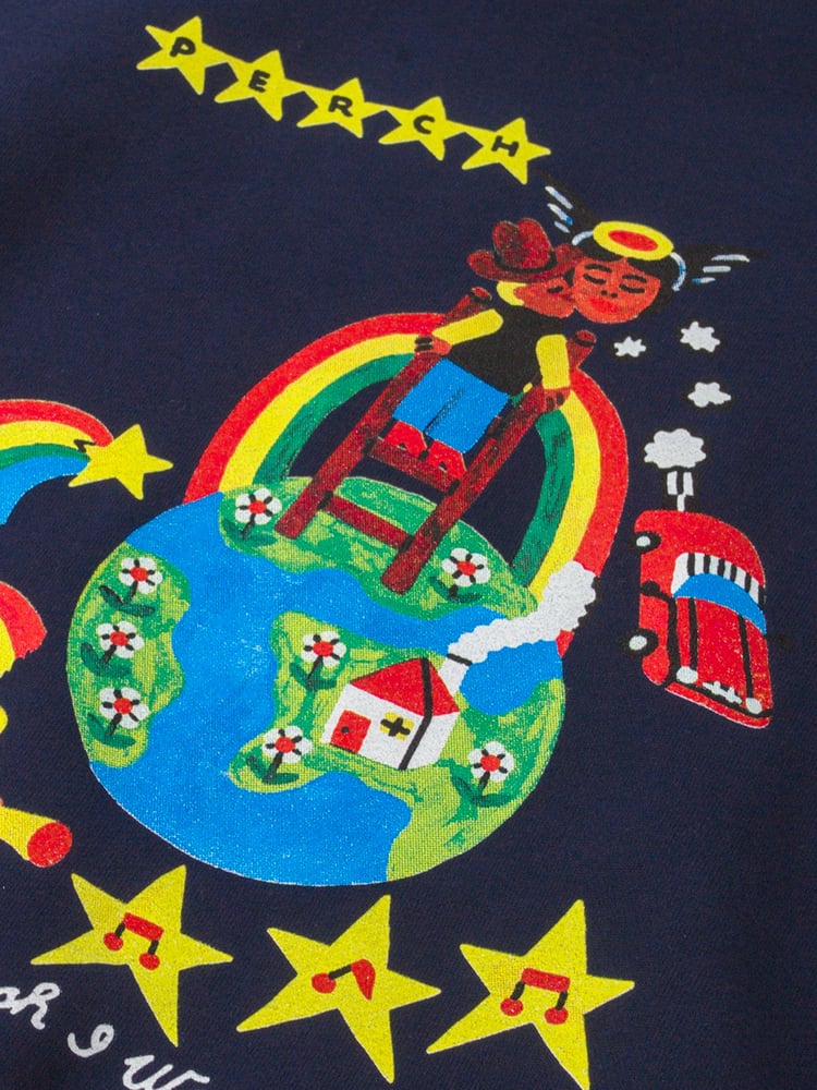 Wish I Was Crew - navy
