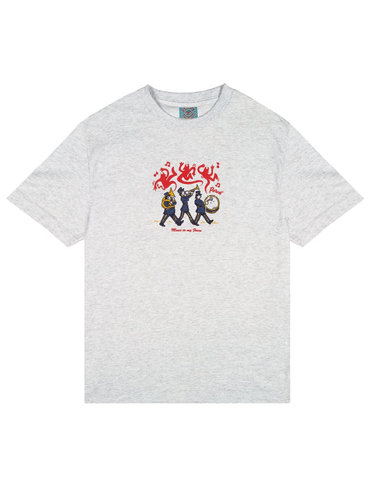 Music to my Fears Tee - ash marle