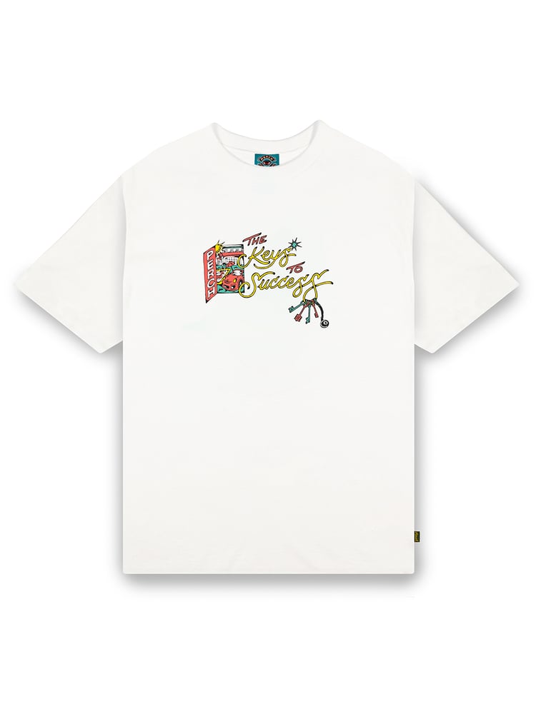 Keys to Success Tee - off white