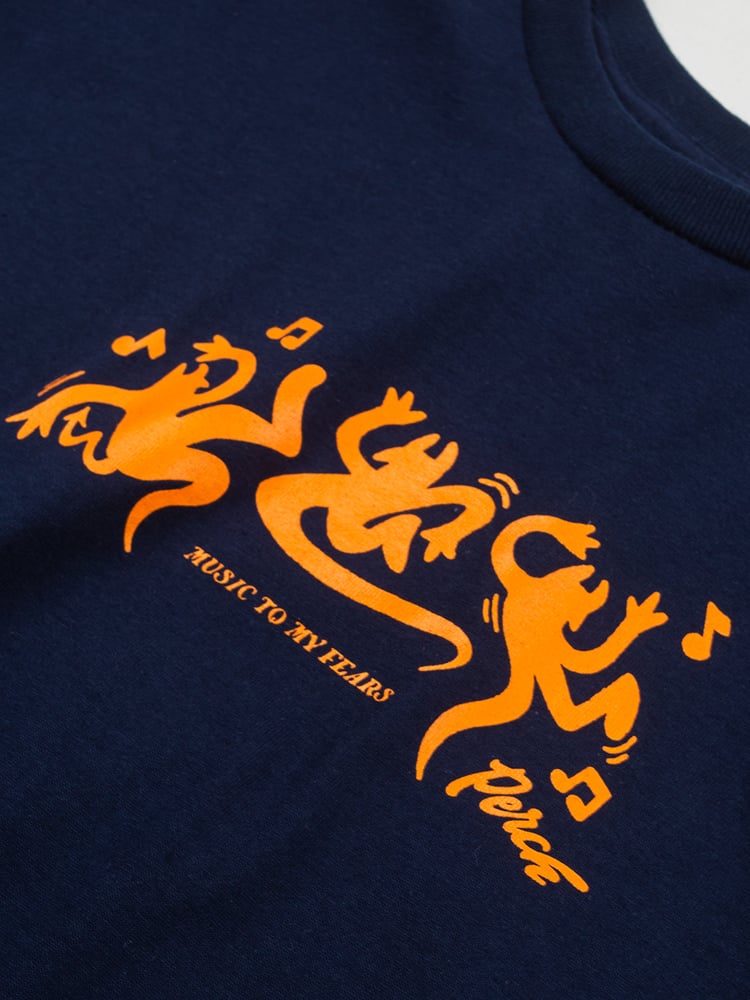 Brain Noise Tee - navy