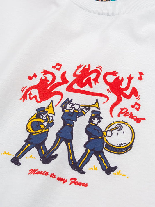 Music to my Fears Tee - white