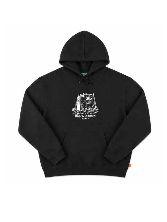 Brick by Brick Hood - black